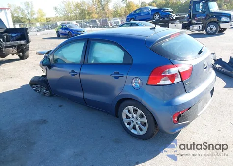 2016 Kia Rio Lx из США, поврежденный, VIN KNADM5A39G6658416